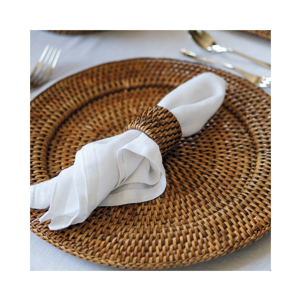 12.5x14.3 cm - Sambonet Radici Contenitore In Rattan