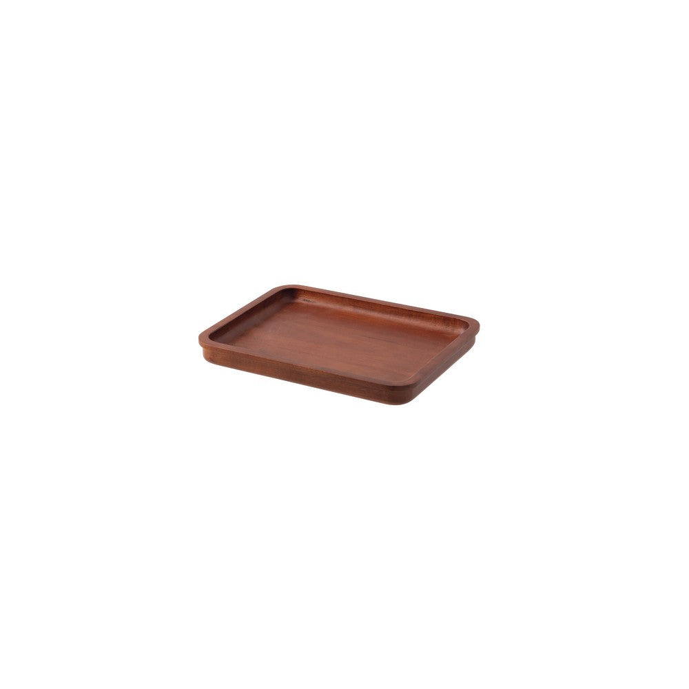 19.8x16.2 cm - Sambonet Radici Inserto Vassoio Rettangolare In Legno Di Acacia