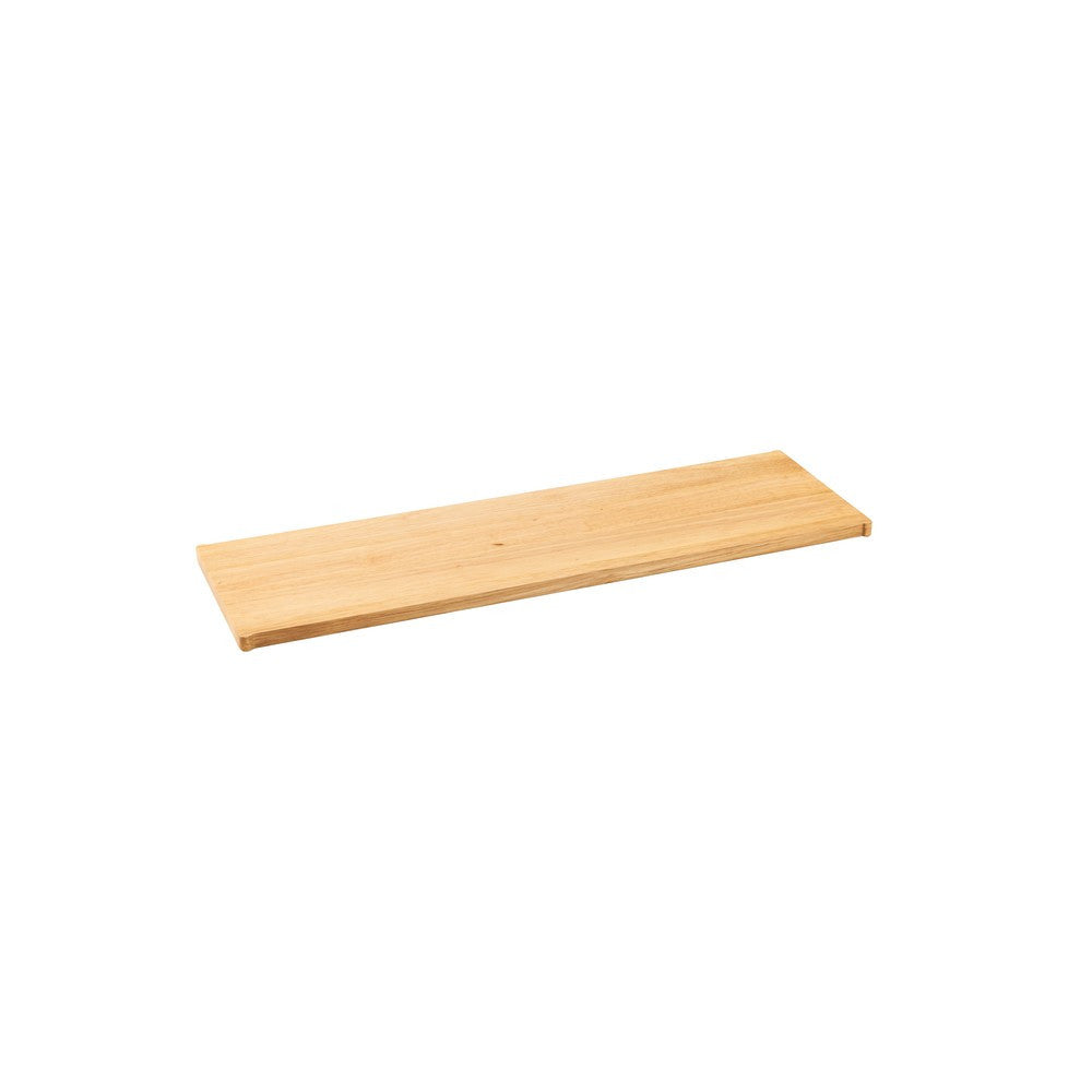 55.0x17.0 cm - Sambonet Radici Alzata Ripiano Rettangolare In Legno Di Gomma