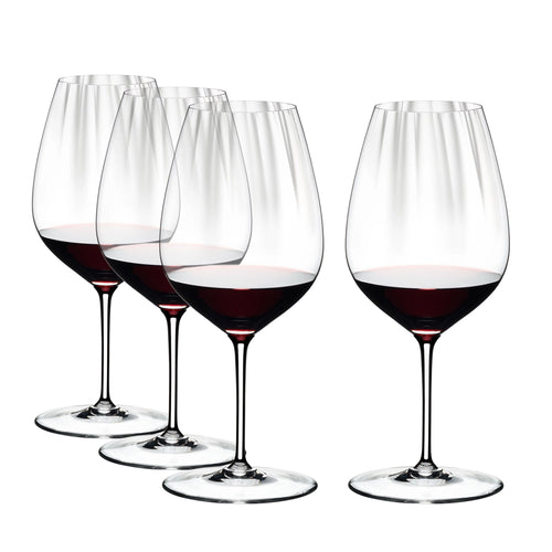 83.4 cl - Performance Red Wine Goblets Cabernet Merlot - Set 4 Pcs