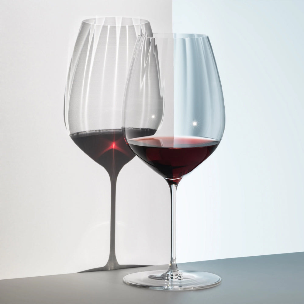 83.4 cl - Performance Calice Vino Rosso Cabernet Merlot in Vetro - Set 4 Pz