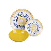 Sicilia Servizio Piatti In Porcellana e Stoneware - Set 18 Pz