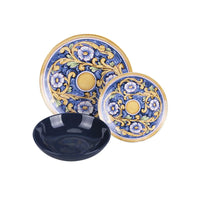 Sicilia Servizio Piatti In Porcellana e Stoneware - Set 18 Pz