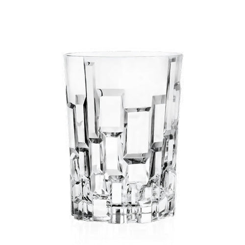 25 cl - RCR Cristalleria Italiana Etna Tumbler Bicchiere Cocktail In Vetro Luxion