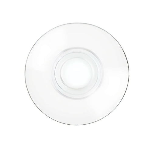 12.5 cm - Caffè Universale Piattino Tazza In Vetro - Set 6 Pz