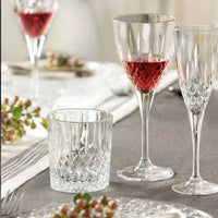 32.2 cl - RCR Cristalleria Italiana London Bicchiere Whisky DOF In Vetro Cristallino Luxion Set 6 Pz