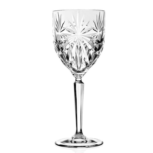 29 Cl Rcr Oasis Calice Acqua In Vetro Set 6 Pezzi