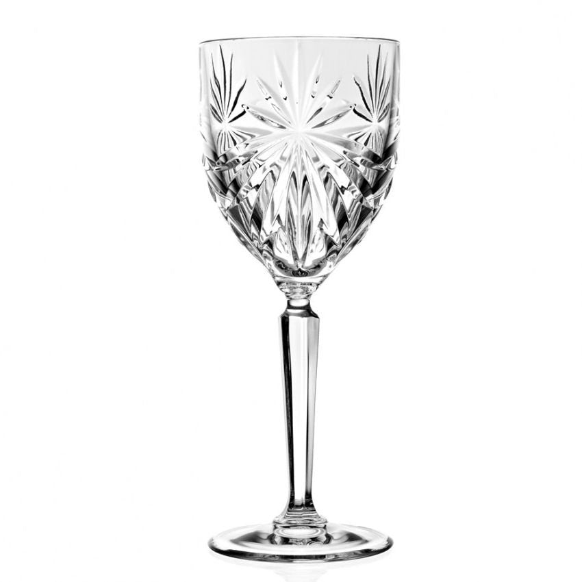 29 Cl Rcr Oasis Calice Acqua In Vetro Set 6 Pezzi