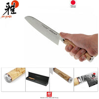 Zwilling Miyabi 5000Mcd Coltello Santoku In Acciaio Inox