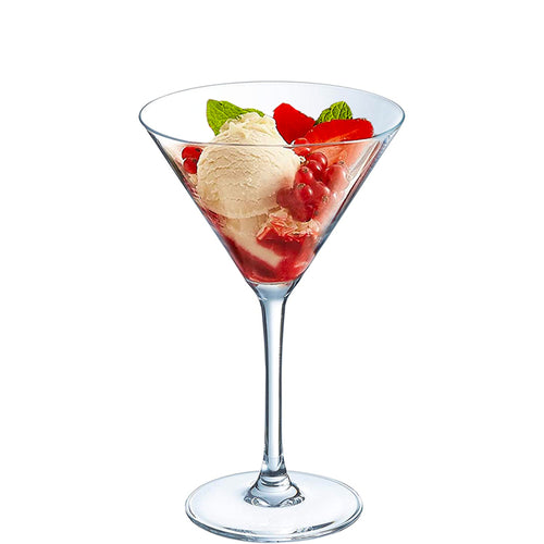 30 cl - Chef & Sommelier Cabernet Calice Cocktail Coppa Martini In Krysta Crystal Glass - Set 6 Pz