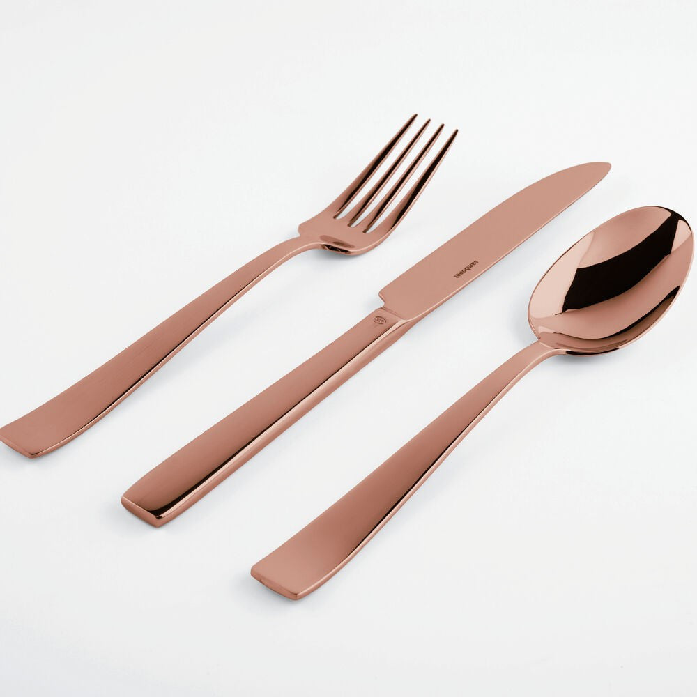 Sambonet Flat Servizio Posate In Acciaio Inox 18/10 - Set 24 Pz
