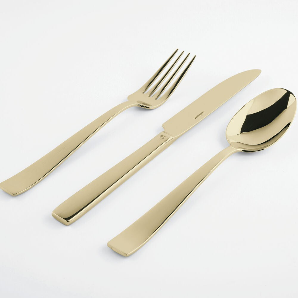 Sambonet Flat Servizio Posate In Acciaio Inox 18/10 - Set 24 Pz
