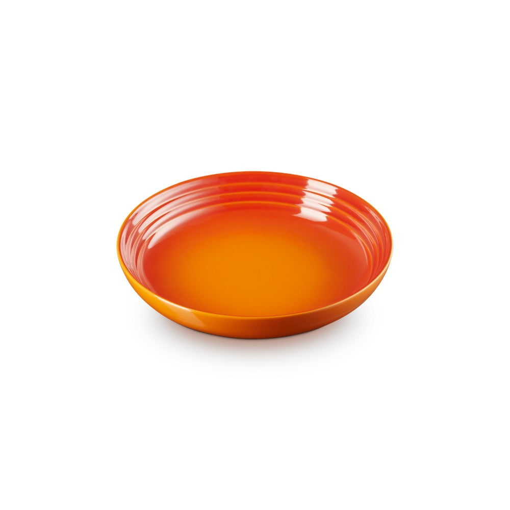 22 cm - Le Creuset Arte Della Tavola Vancouver Piatto Fondo In Gres Vetrificato