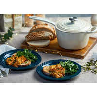 22 cm - Le Creuset Arte Della Tavola Vancouver Piatto Frutta In Gres Vetrificato