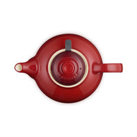 1.3 L - Le Creuset Classic Teiera In Gres Vetrificato Con Infusore Metallico