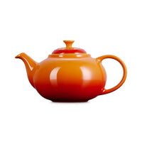 1.3 L - Le Creuset Classic Teiera In Gres Vetrificato Con Infusore Metallico