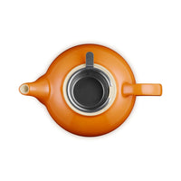 1.3 L - Le Creuset Classic Teiera In Gres Vetrificato Con Infusore Metallico
