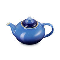 1.3 L - Le Creuset Classic Teiera In Gres Vetrificato Con Infusore Metallico