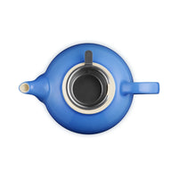 1.3 L - Le Creuset Classic Teiera In Gres Vetrificato Con Infusore Metallico