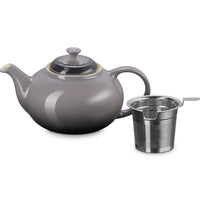 1.3 L - Le Creuset Classic Teiera In Gres Vetrificato Con Infusore Metallico