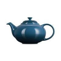 1.3 L - Le Creuset Classic Teiera In Gres Vetrificato Con Infusore Metallico