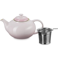 1.3 L - Le Creuset Classic Teiera In Gres Vetrificato Con Infusore Metallico