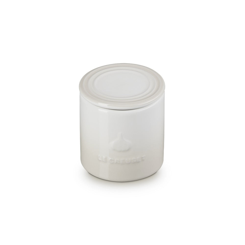 42 cl - Le Creuset Revolution Barattolo Porta Aglio In Gres Vetrificato
