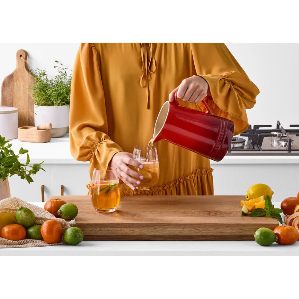 1.5 Lt - Le Creuset Evolution Caraffa Acqua In Gres Vetrificato