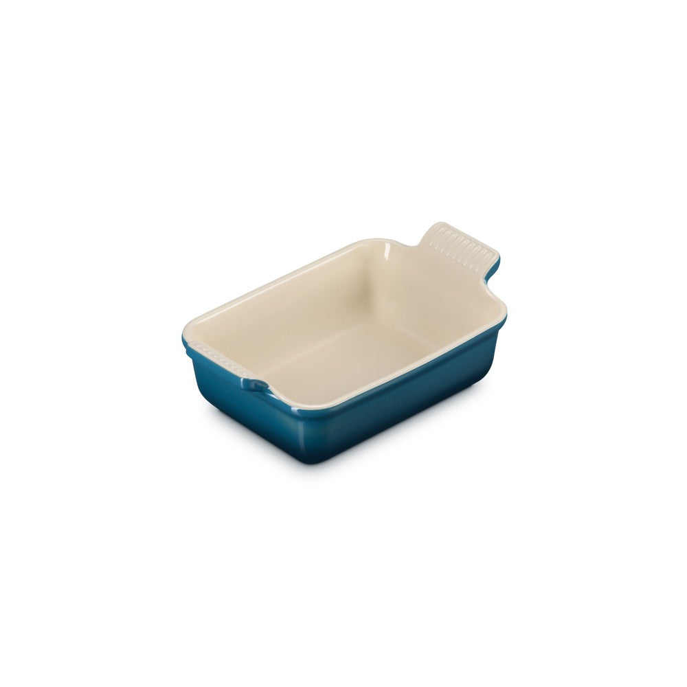 19x13 cm - Le Creuset Tradition Pirofila Rettangolare In Gres Vetrificato