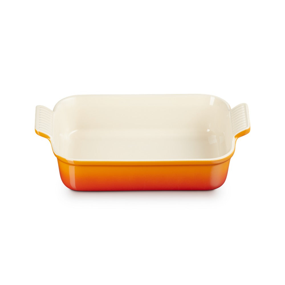 26x17 cm - Le Creuset Tradition Pirofila Rettangolare In Gres Vetrificato