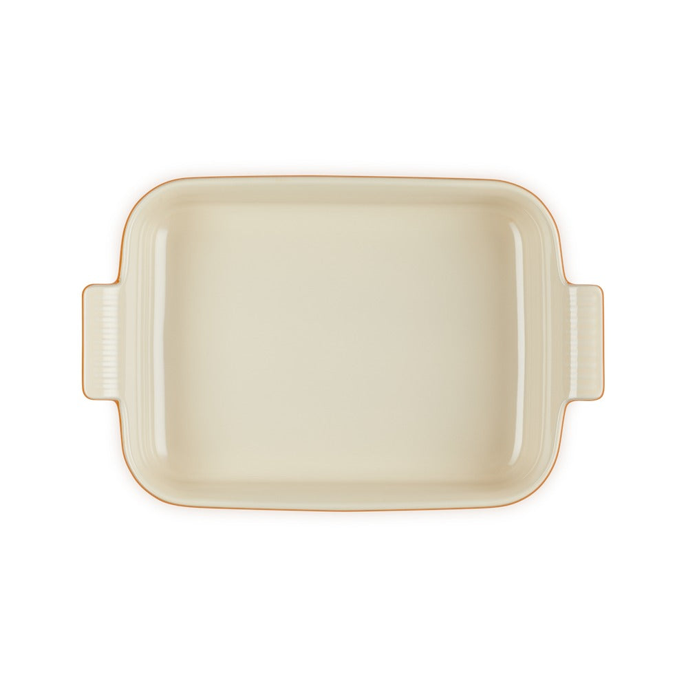 32x24 cm - Le Creuset Tradition Pirofila Rettangolare In Gres Vetrificato