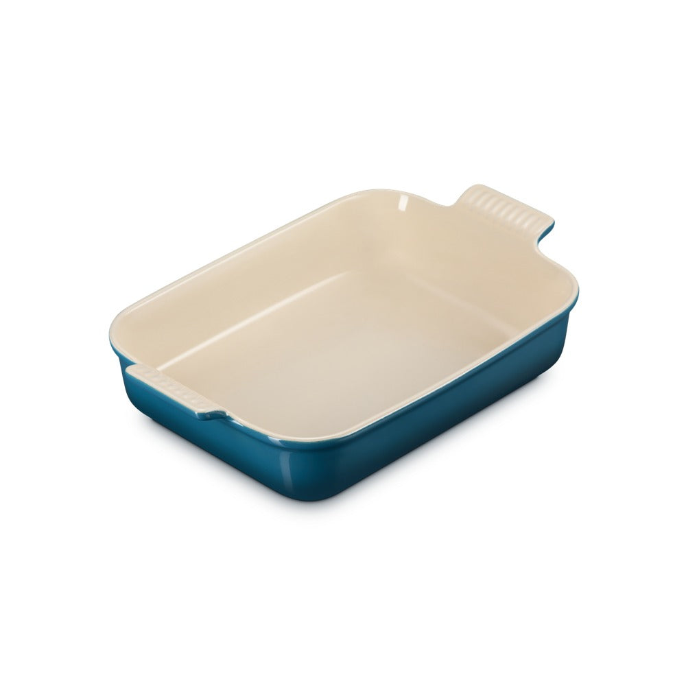 32x24 cm - Le Creuset Tradition Pirofila Rettangolare In Gres Vetrificato