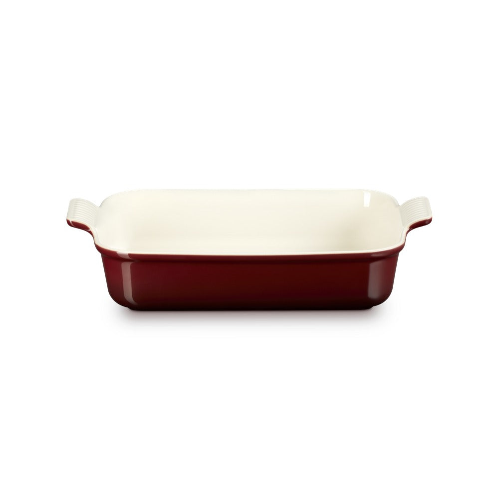 32x24 cm - Le Creuset Tradition Pirofila Rettangolare In Gres Vetrificato