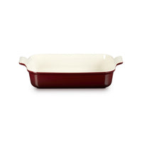 32x24 cm - Le Creuset Tradition Pirofila Rettangolare In Gres Vetrificato