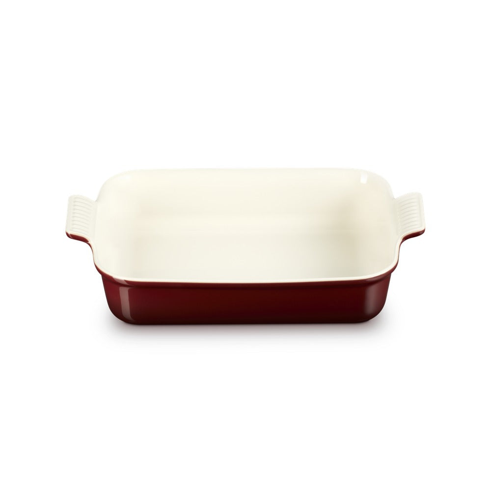 32x24 cm - Le Creuset Tradition Pirofila Rettangolare In Gres Vetrificato