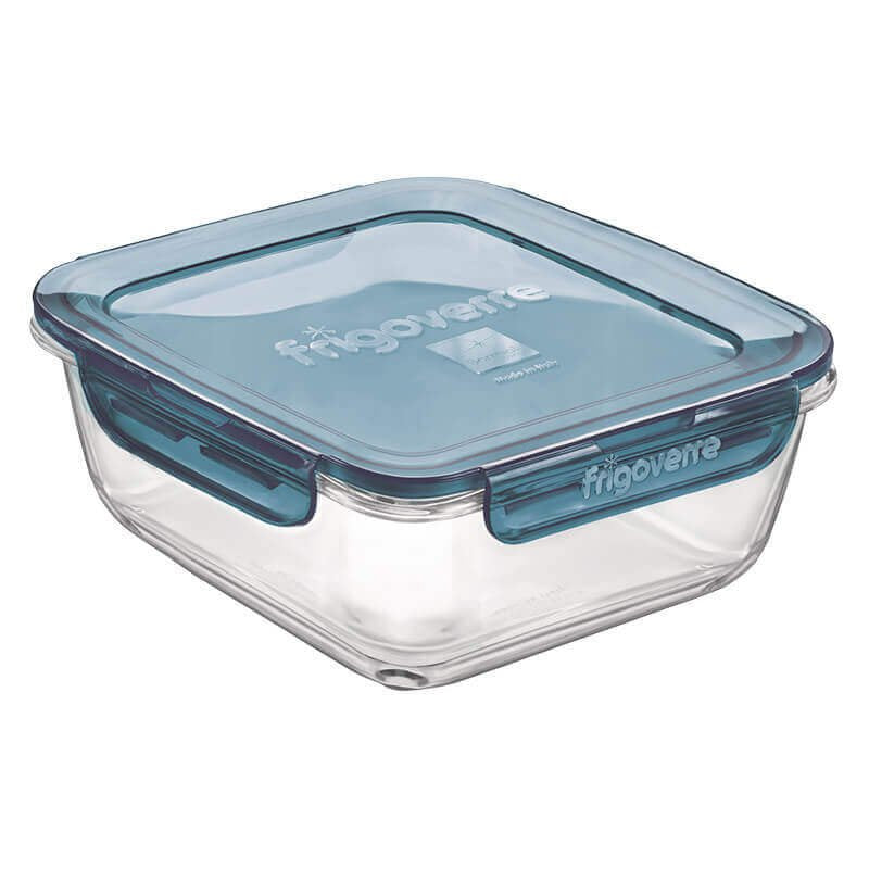 18X18 Cm Bormioli Rocco Frigoverre Evolution Contenitore Per Alimenti Ermetico In Vetro