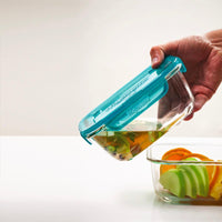 18X18 Cm Bormioli Rocco Frigoverre Evolution Contenitore Per Alimenti Ermetico In Vetro