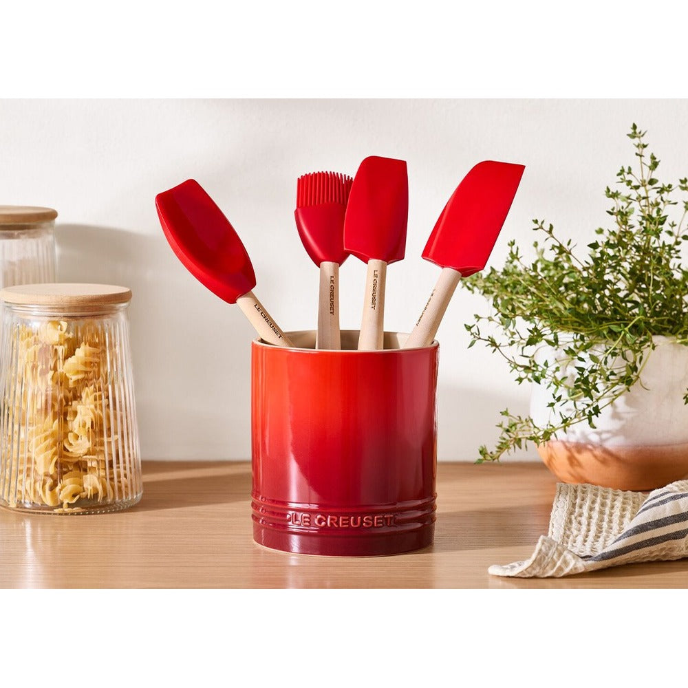 1.1 Lt - Le Creuset Evolution Contenitore Spatole In Gres Vetrificato