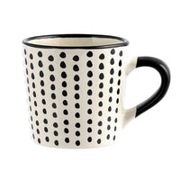 8.5 cl - H&H Vhera Tazzina Caffé Colori Assortiti In Stoneware Set 6 Pz