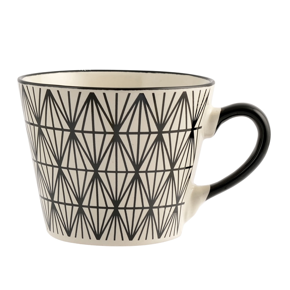 34 cl - H&H Vhera Tazza Cappuccino Colori Assortiti In Stoneware Set 6 Pz