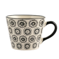 34 cl - H&H Vhera Tazza Cappuccino Colori Assortiti In Stoneware Set 6 Pz