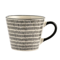 34 cl - H&H Vhera Tazza Cappuccino Colori Assortiti In Stoneware Set 6 Pz