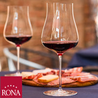 69 Cl Rona Umana Calice Vino Multiuso I Vini Bianchi E Rosati Importanti E Rossi Giovani In Vetro Set 6 Pezzi