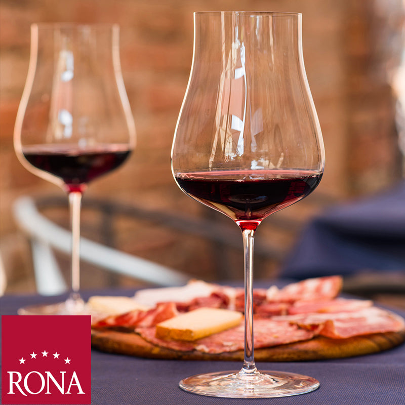 69 Cl Rona Umana Calice Vino Multiuso I Vini Bianchi E Rosati Importanti E Rossi Giovani In Vetro Set 6 Pezzi