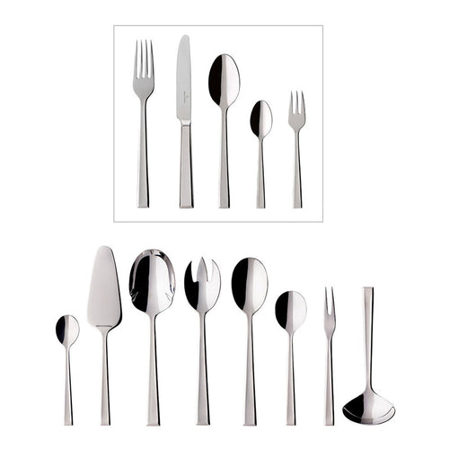 Villeroy And Boch Victor Servizio Posate In Acciaio Inox Set 68 Pz