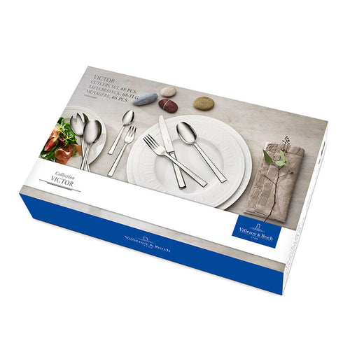 Villeroy And Boch Victor Servizio Posate In Acciaio Inox Set 68 Pz