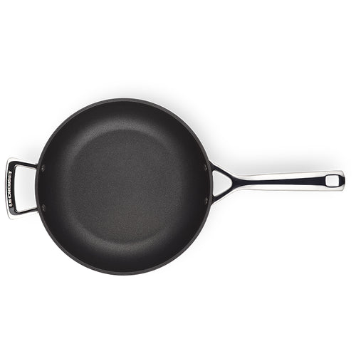 26 Cm Le Creuset Padella Alta In Alluminio Antiaderente Con Manico E Maniglia