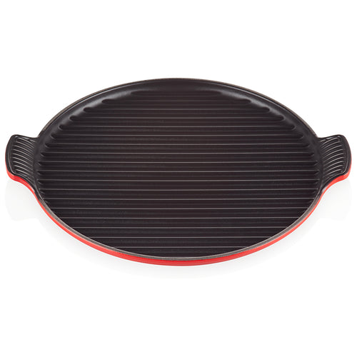 32 Cm Le Creuset Bistecchiera Rotonda In Ghisa Vetrificata Extra Large