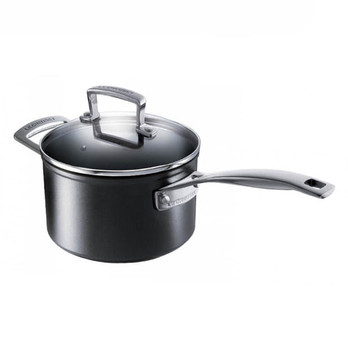 Le Creuset Les Forgees Casseruola Con Manico Antiaderente In Alluminio Con Manico E Coperchio