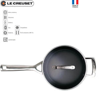 Le Creuset Les Forgees Casseruola Con Manico Antiaderente In Alluminio Con Manico E Coperchio